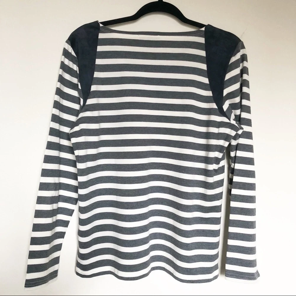 J. Crew striped blouse​​​​​‎